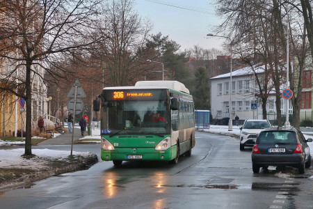 Místek, ul. 28. října , leden 2026